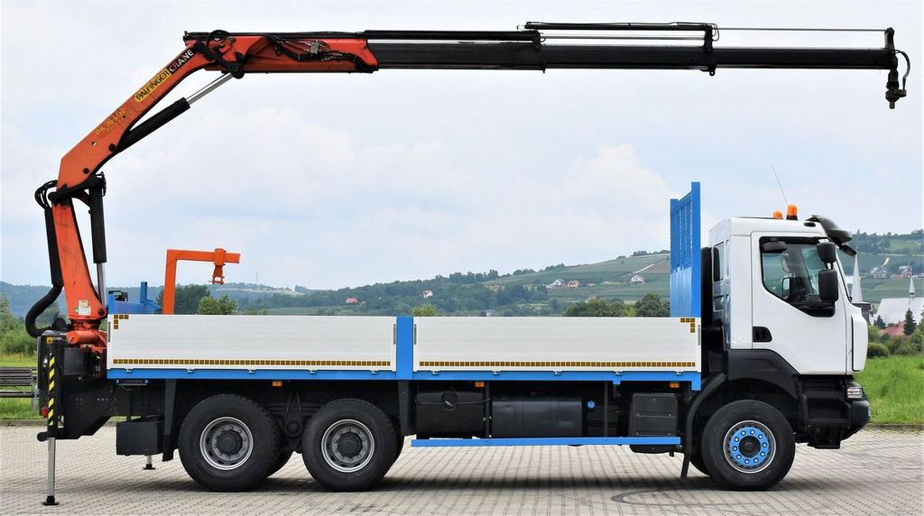 Renault KERAX 370 *PK 16502 + FUNK / 6x4 * TOP - Kravas auto ar manipulatoru, Bortu kravas automašīna/ Platforma: foto 5 Renault KERAX 370 *PK 16502 + FUNK / 6x4 * TOP - Kravas auto ar manipulatoru, Bortu kravas automašīna/ Platforma: foto 5
