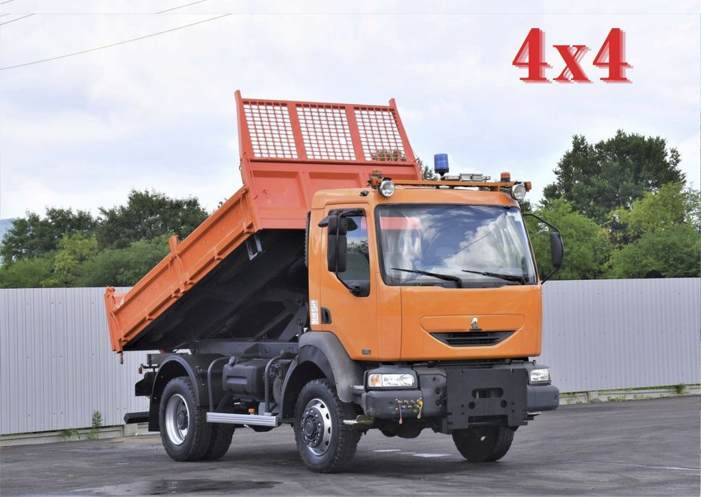 Renault MIDLUM 220 DCI* KIPPER 3,80m * 4x4 - Kravas automašīna pašizgāzējs: foto 1 Renault MIDLUM 220 DCI* KIPPER 3,80m * 4x4 - Kravas automašīna pašizgāzējs: foto 1