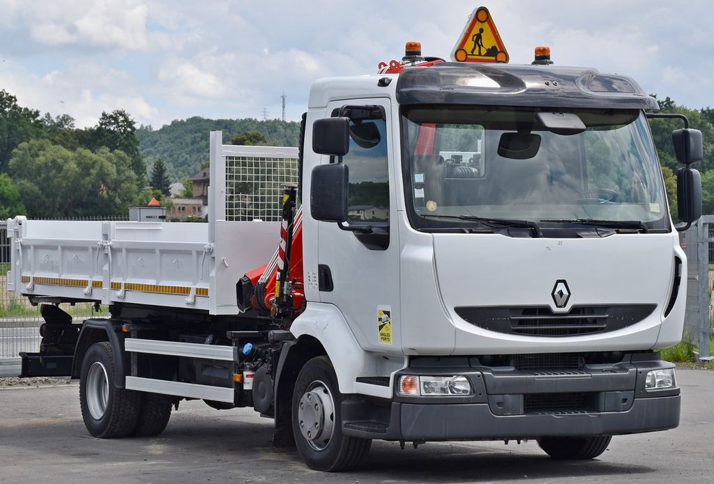Renault MIDLUM 220 DXI *KIPPER 4,20m *FASSI F65A.22 - Kravas auto ar manipulatoru, Kravas automašīna pašizgāzējs: foto 3 Renault MIDLUM 220 DXI *KIPPER 4,20m *FASSI F65A.22 - Kravas auto ar manipulatoru, Kravas automašīna pašizgāzējs: foto 3