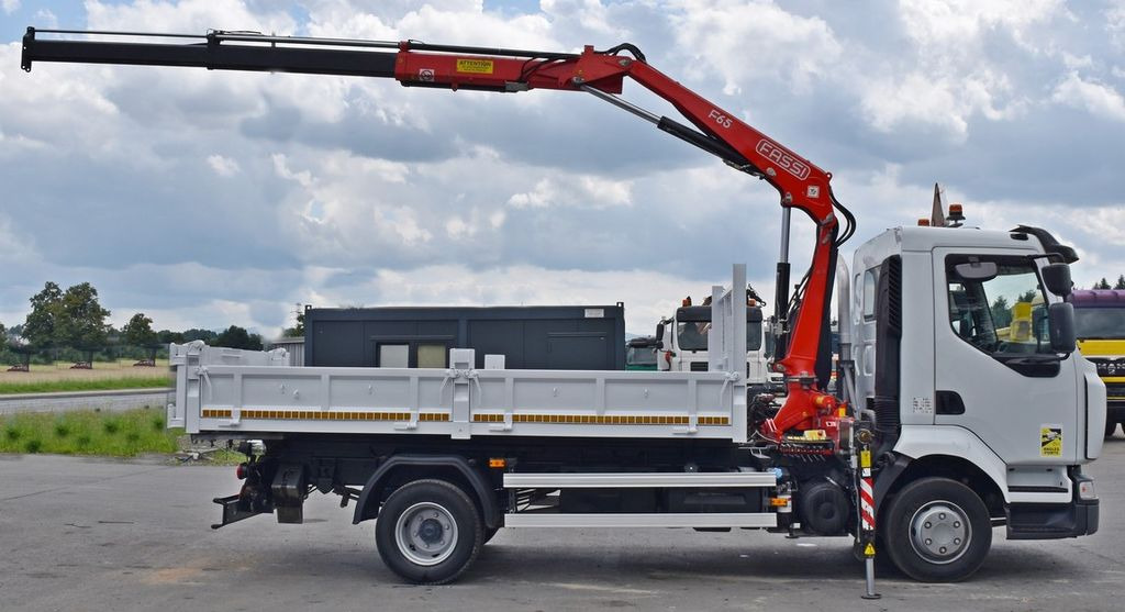 Renault MIDLUM 220 DXI *KIPPER 4,20m *FASSI F65A.22 - Kravas auto ar manipulatoru, Kravas automašīna pašizgāzējs: foto 5 Renault MIDLUM 220 DXI *KIPPER 4,20m *FASSI F65A.22 - Kravas auto ar manipulatoru, Kravas automašīna pašizgāzējs: foto 5