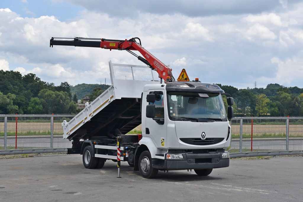 Renault MIDLUM 220 DXI *KIPPER 4,20m *FASSI F65A.22 - Kravas automašīna pašizgāzējs, Kravas auto ar manipulatoru: foto 2 Renault MIDLUM 220 DXI *KIPPER 4,20m *FASSI F65A.22 - Kravas automašīna pašizgāzējs, Kravas auto ar manipulatoru: foto 2