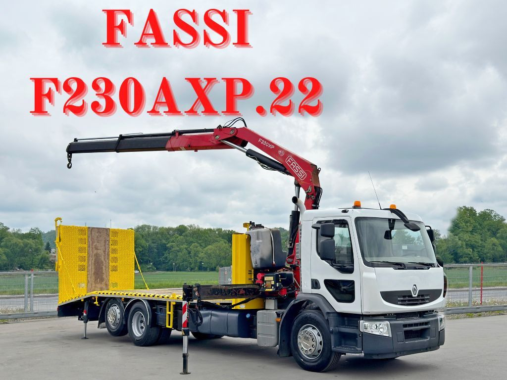Renault PREMIUM 370 * FASSI F230AXP.22 + FUNK* TOP - Auto evakuators: foto 1 Renault PREMIUM 370 * FASSI F230AXP.22 + FUNK* TOP - Auto evakuators: foto 1