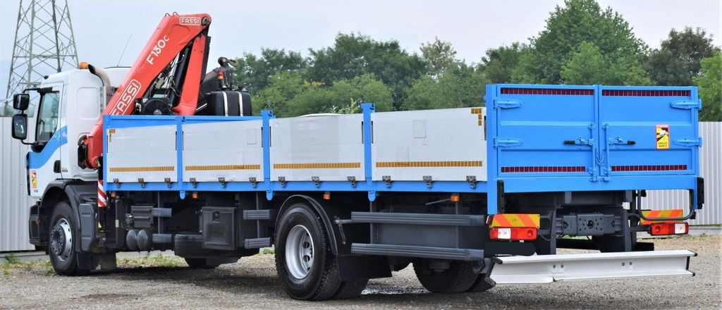 Kravas auto ar manipulatoru, Bortu kravas automašīna/ Platforma Renault Premium 320 DXI* FASSI F130AC.23 * FUNK: foto 6