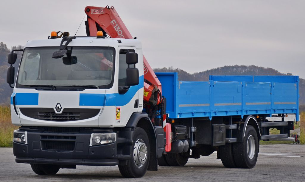 Renault Premium 320 DXI* FASSI F130AC.23 * FUNK * TOP - Kravas auto ar manipulatoru, Bortu kravas automašīna/ Platforma: foto 4 Renault Premium 320 DXI* FASSI F130AC.23 * FUNK * TOP - Kravas auto ar manipulatoru, Bortu kravas automašīna/ Platforma: foto 4