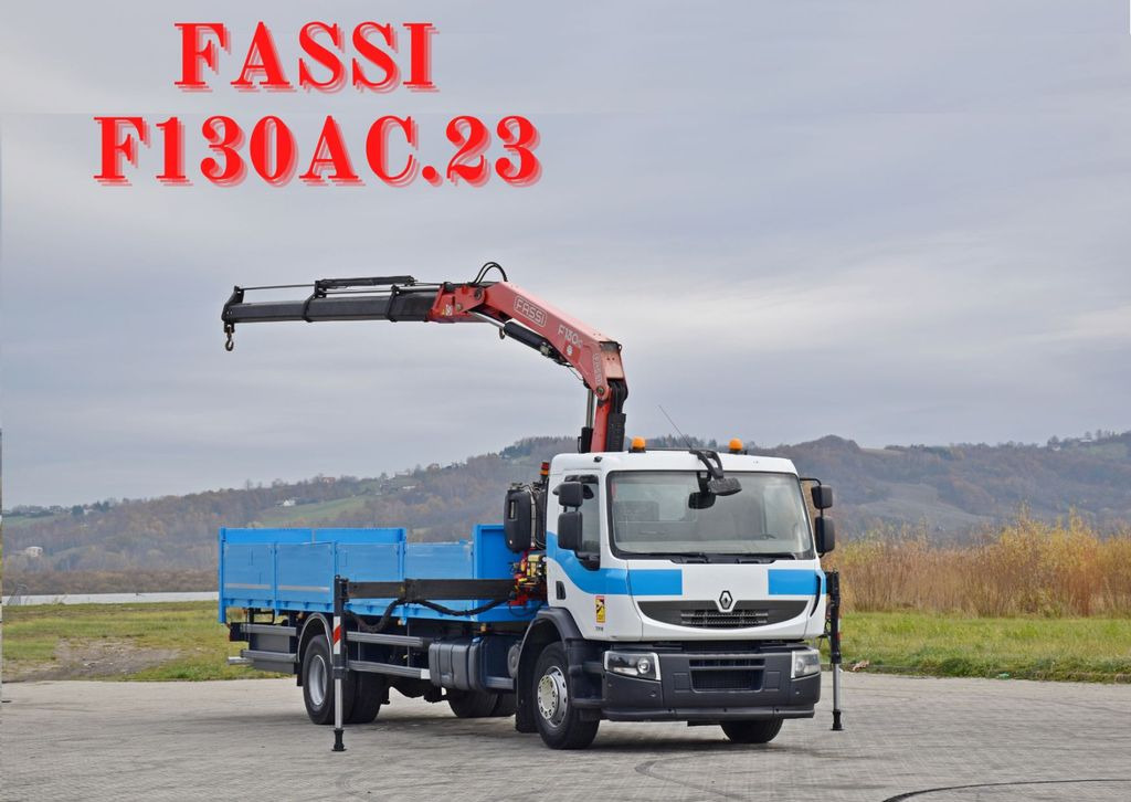 Renault Premium 320 DXI* FASSI F130AC.23 * FUNK * TOP Renault Premium 320 DXI* FASSI F130AC.23 * FUNK * TOP - Kravas auto ar manipulatoru, Bortu kravas automašīna/ Platforma: foto 1 Renault Premium 320 DXI* FASSI F130AC.23 * FUNK * TOP Renault Premium 320 DXI* FASSI F130AC.23 * FUNK * TOP - Kravas auto ar manipulatoru, Bortu kravas automašīna/ Platforma: foto 1