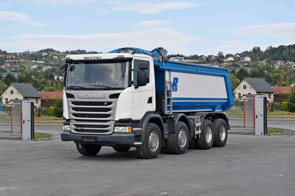 Scania G 450 * Kipper * TOPZUSTAND / 8x4 - Kravas automašīna pašizgāzējs: foto 1 Scania G 450 * Kipper * TOPZUSTAND / 8x4 - Kravas automašīna pašizgāzējs: foto 1