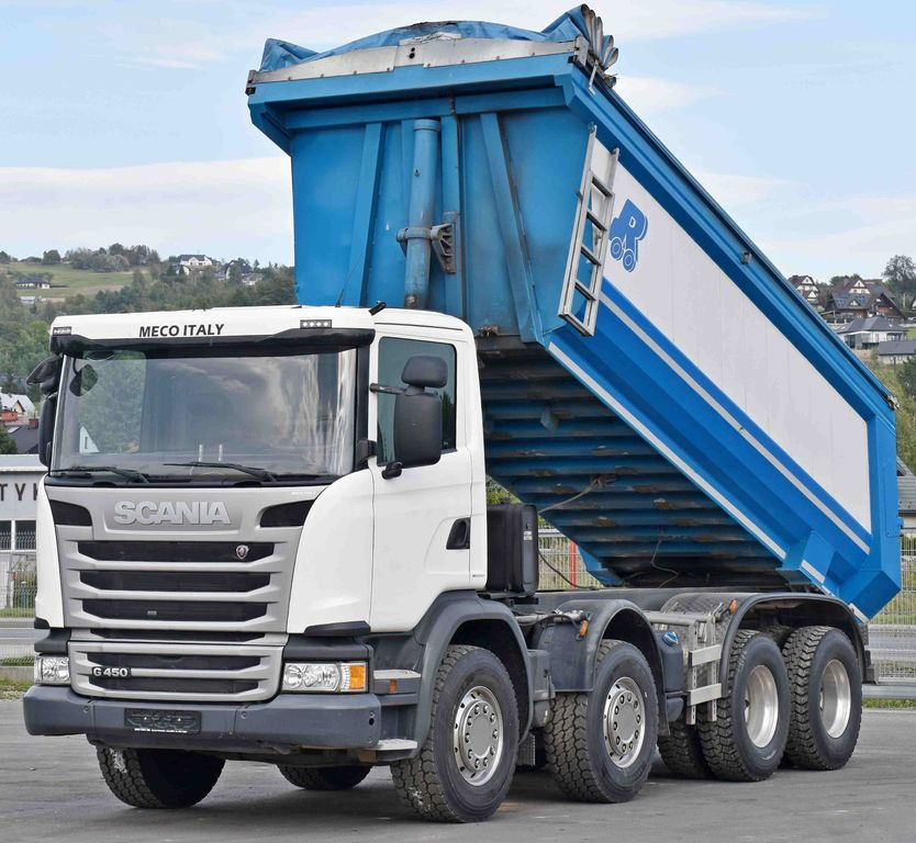 Scania G 450 * Kipper * TOPZUSTAND / 8x4 Scania G 450 * Kipper * TOPZUSTAND / 8x4 - Kravas automašīna pašizgāzējs: foto 3 Scania G 450 * Kipper * TOPZUSTAND / 8x4 Scania G 450 * Kipper * TOPZUSTAND / 8x4 - Kravas automašīna pašizgāzējs: foto 3