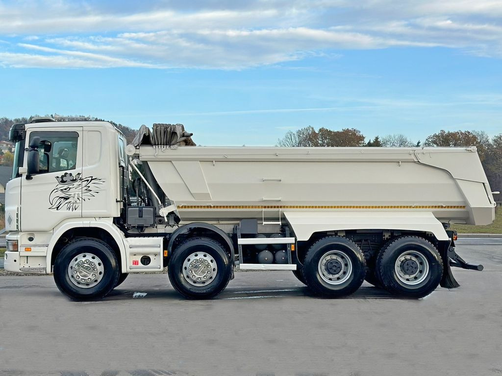 Scania G 480 * Kipper * TOPZUSTAND / 8x4 Scania G 480 * Kipper * TOPZUSTAND / 8x4 - Kravas automašīna pašizgāzējs: foto 5 Scania G 480 * Kipper * TOPZUSTAND / 8x4 Scania G 480 * Kipper * TOPZUSTAND / 8x4 - Kravas automašīna pašizgāzējs: foto 5