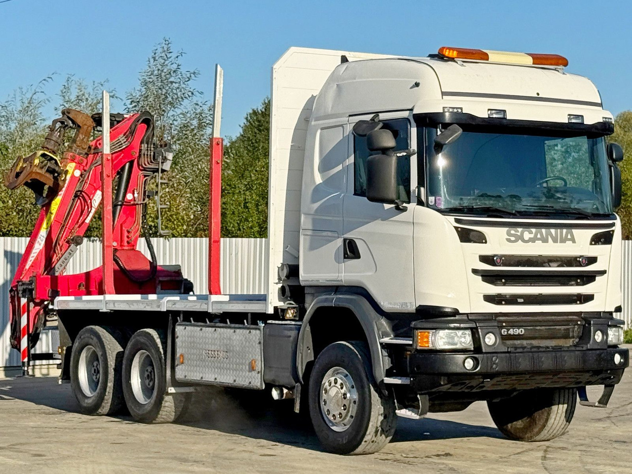 Scania G490* HOLZTRANSPORTER * PENZ 12Z8.70* 6x6 - Kokvedējs, Kravas auto ar manipulatoru: foto 3 Scania G490* HOLZTRANSPORTER * PENZ 12Z8.70* 6x6 - Kokvedējs, Kravas auto ar manipulatoru: foto 3