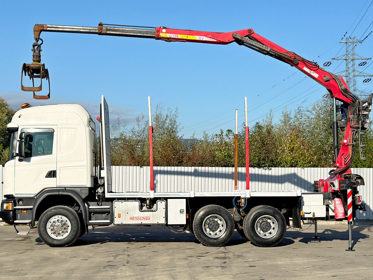 Scania G490* HOLZTRANSPORTER * PENZ 12Z8.70* 6x6 - Kokvedējs, Kravas auto ar manipulatoru: foto 5 Scania G490* HOLZTRANSPORTER * PENZ 12Z8.70* 6x6 - Kokvedējs, Kravas auto ar manipulatoru: foto 5