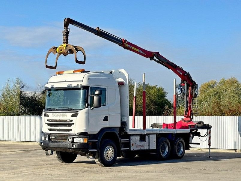 Scania G490* HOLZTRANSPORTER * PENZ 12Z8.70* 6x6 - Kokvedējs, Kravas auto ar manipulatoru: foto 2 Scania G490* HOLZTRANSPORTER * PENZ 12Z8.70* 6x6 - Kokvedējs, Kravas auto ar manipulatoru: foto 2