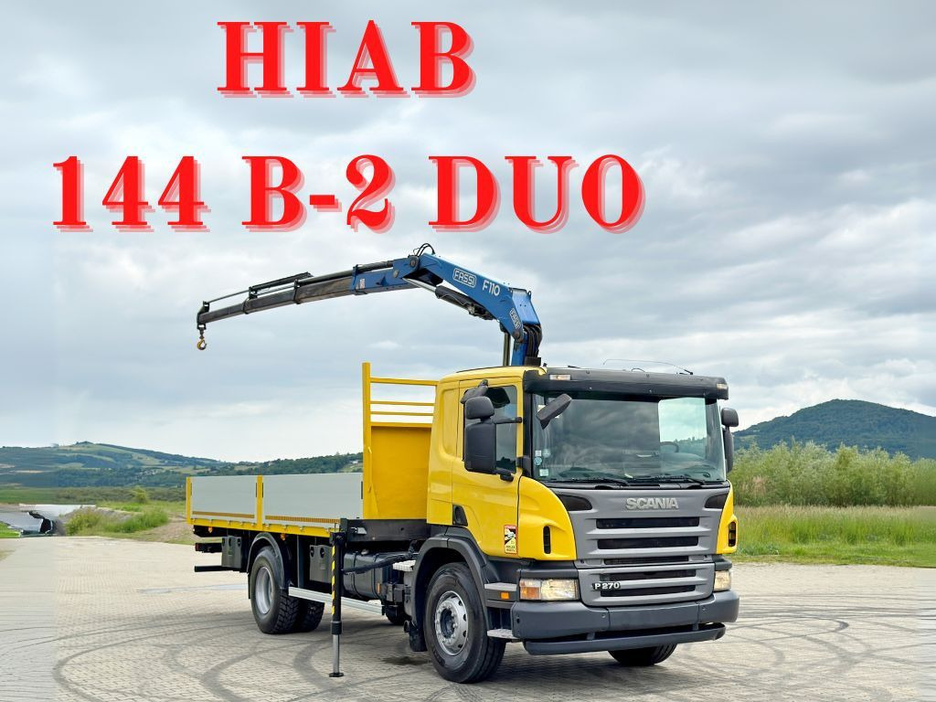 Scania P 270 * FASSI F110A.23 + FUNK * TOPZUSTAND - Kravas auto ar manipulatoru: foto 1 Scania P 270 * FASSI F110A.23 + FUNK * TOPZUSTAND - Kravas auto ar manipulatoru: foto 1