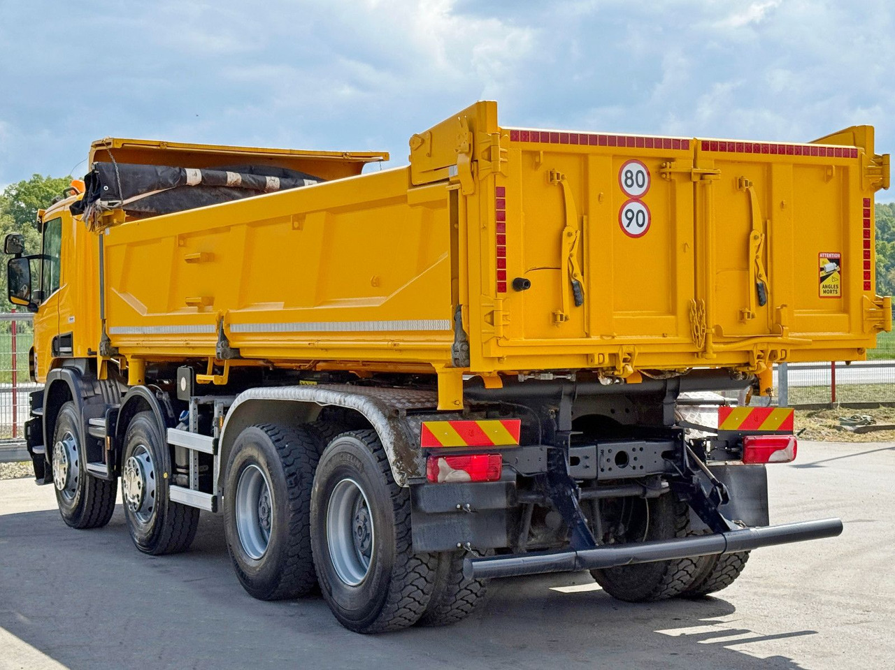 Kravas automašīna pašizgāzējs Scania P 410 Kipper 6,00m * 8x4 * TOPZUSTAND ! Scania P 410 Kipper 6,00m * 8x4 * TOPZUSTAND !: foto 7