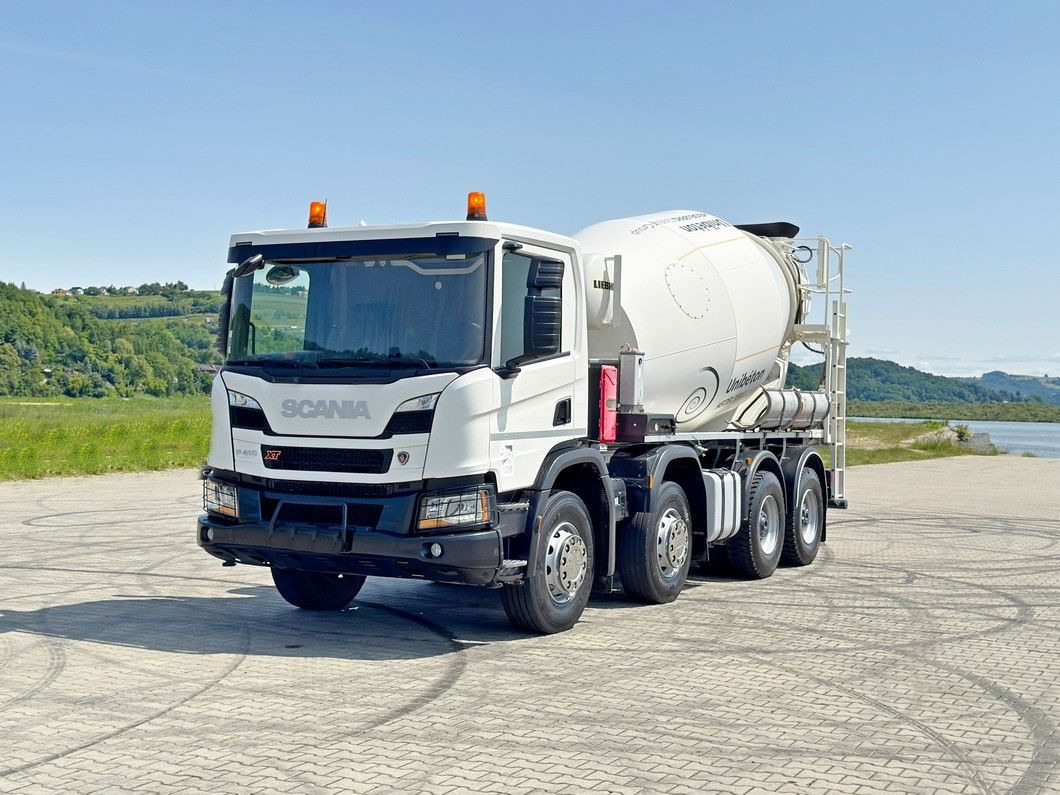 Scania P 410 XT * Betonmischer * 8x4 * TOPZUSTAND - Betonvedējs: foto 2 Scania P 410 XT * Betonmischer * 8x4 * TOPZUSTAND - Betonvedējs: foto 2
