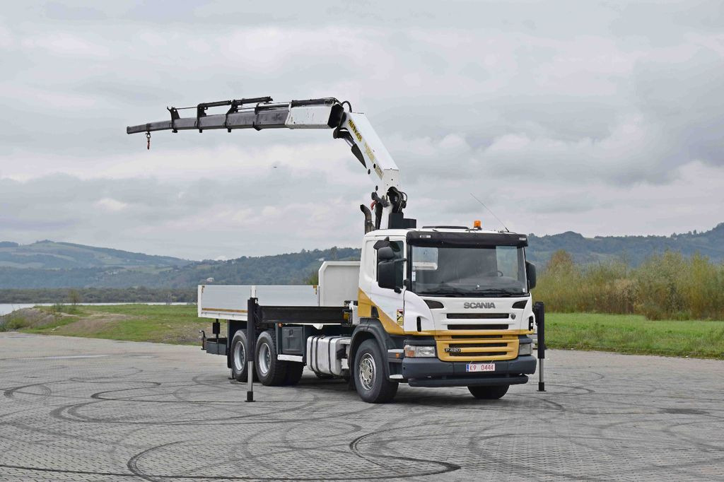 Scania P 420* PRITSCHE 6,40m * PK 29002+FUNK * 6x4 - Kravas auto ar manipulatoru, Bortu kravas automašīna/ Platforma: foto 2 Scania P 420* PRITSCHE 6,40m * PK 29002+FUNK * 6x4 - Kravas auto ar manipulatoru, Bortu kravas automašīna/ Platforma: foto 2