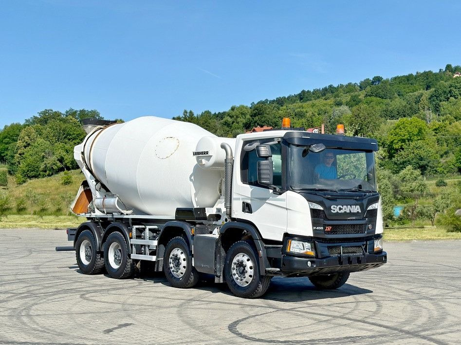 Scania P 450 * Betonmischer * 8x4 * TOPZUSTAND - Betonvedējs: foto 2 Scania P 450 * Betonmischer * 8x4 * TOPZUSTAND - Betonvedējs: foto 2