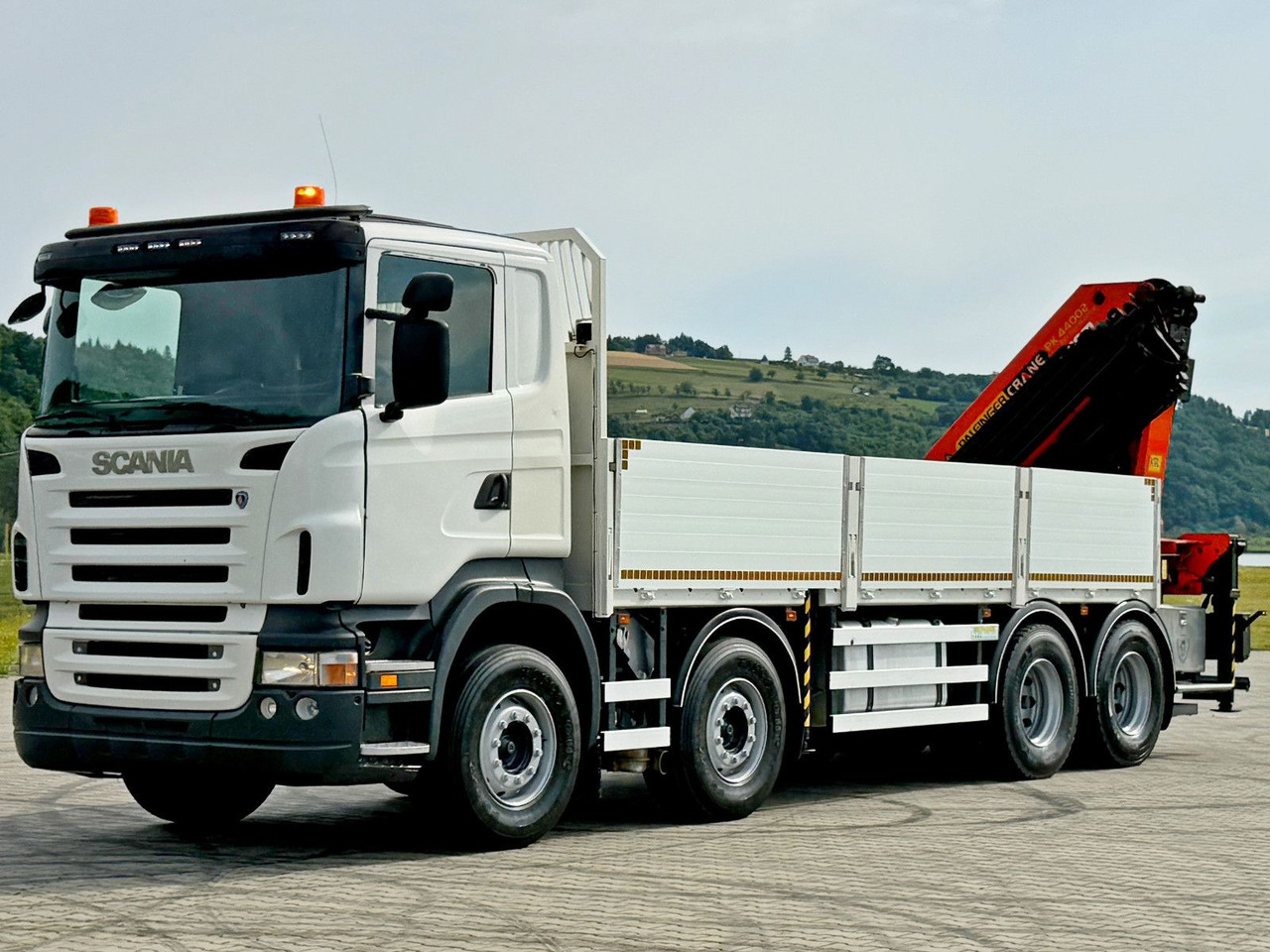 Scania R 420 PRITSCHE 6,47 m * PK 44002/FUNK * 8x4 /TOP - Kravas auto ar manipulatoru: foto 4 Scania R 420 PRITSCHE 6,47 m * PK 44002/FUNK * 8x4 /TOP - Kravas auto ar manipulatoru: foto 4
