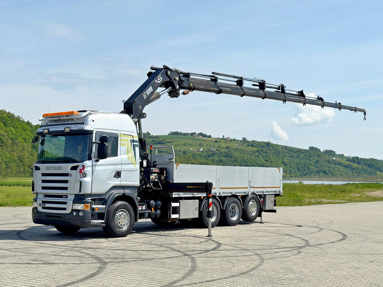 Scania R480 PRITSCHE 6,85m *HIAB 377 E-8 HIPRO/FUNK*8x4 - Kravas auto ar manipulatoru: foto 2 Scania R480 PRITSCHE 6,85m *HIAB 377 E-8 HIPRO/FUNK*8x4 - Kravas auto ar manipulatoru: foto 2