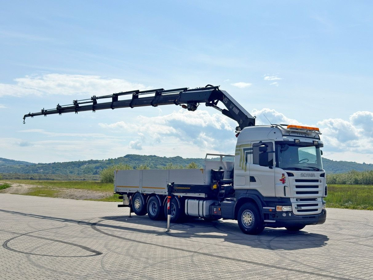 Scania R480 PRITSCHE 6,85m *HIAB 377 E-8 HIPRO/FUNK*8x4 - Kravas auto ar manipulatoru: foto 2 Scania R480 PRITSCHE 6,85m *HIAB 377 E-8 HIPRO/FUNK*8x4 - Kravas auto ar manipulatoru: foto 2