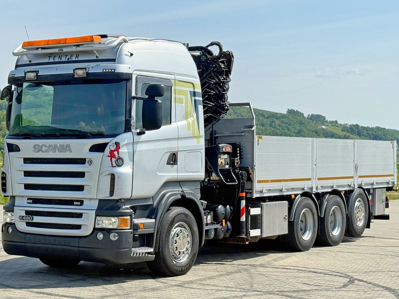 Scania R480 PRITSCHE 6,85m *HIAB 377 E-8 HIPRO/FUNK*8x4 - Kravas auto ar manipulatoru: foto 4 Scania R480 PRITSCHE 6,85m *HIAB 377 E-8 HIPRO/FUNK*8x4 - Kravas auto ar manipulatoru: foto 4