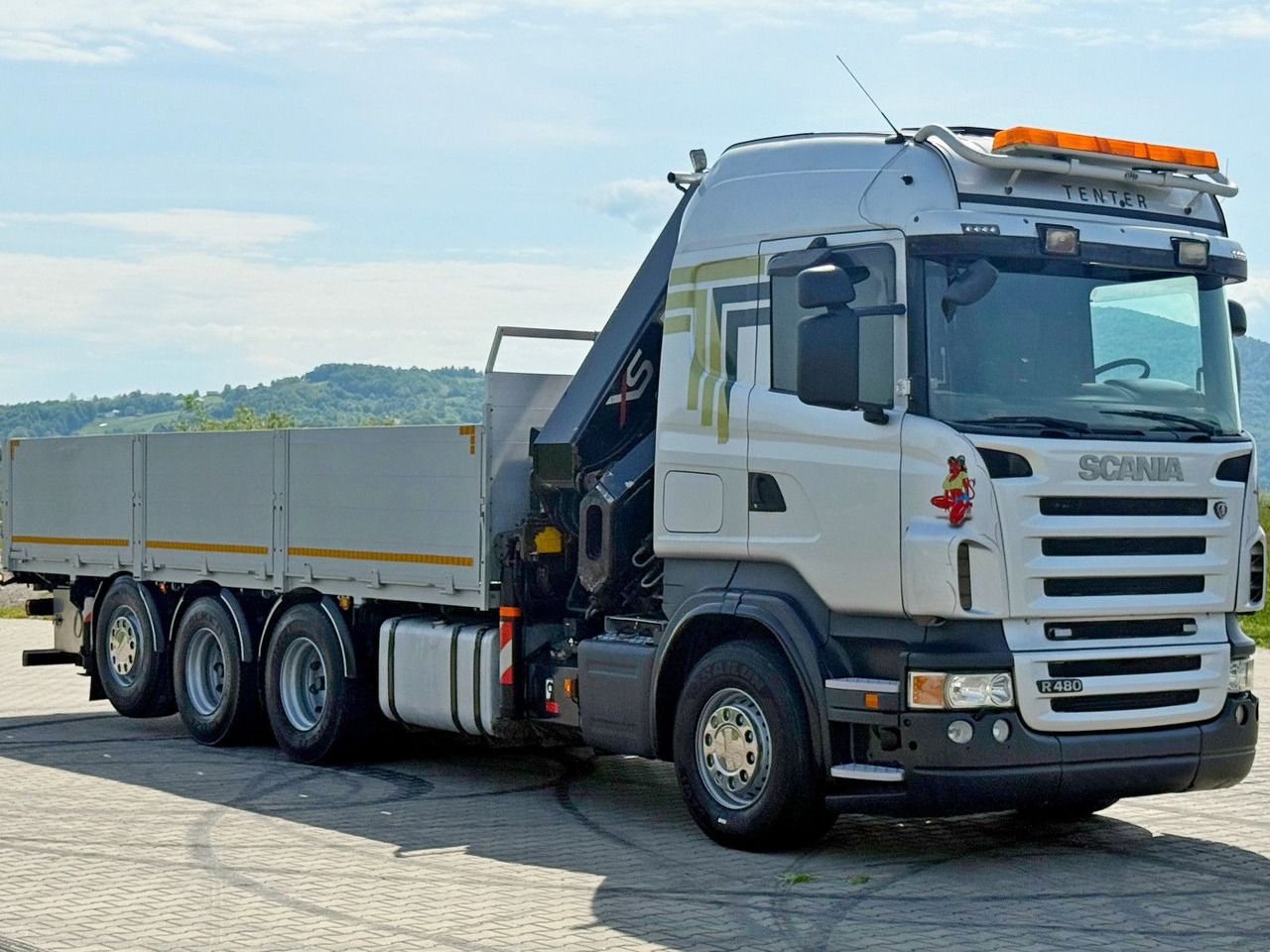 Scania R480 PRITSCHE 6,85m *HIAB 377 E-8 HIPRO/FUNK*8x4 - Kravas auto ar manipulatoru: foto 4 Scania R480 PRITSCHE 6,85m *HIAB 377 E-8 HIPRO/FUNK*8x4 - Kravas auto ar manipulatoru: foto 4