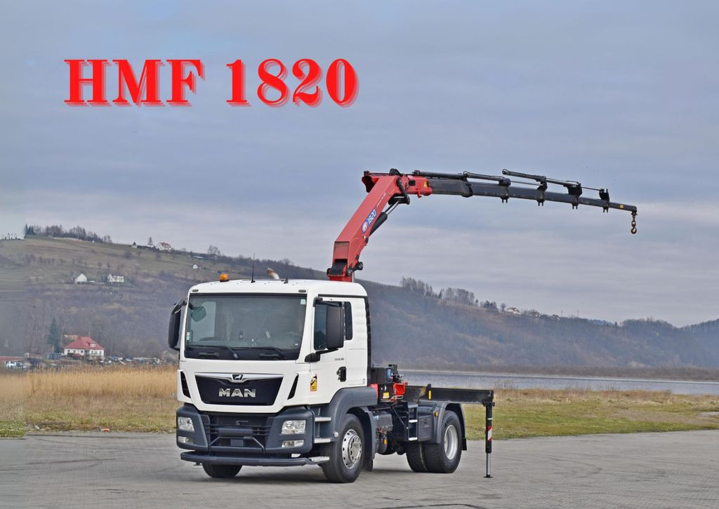 MAN TGS 18.500 Sattelzugmaschine + KRAN/FUNK MAN TGS 18.500 Sattelzugmaschine + KRAN/FUNK - Vilcējs: foto 1 MAN TGS 18.500 Sattelzugmaschine + KRAN/FUNK MAN TGS 18.500 Sattelzugmaschine + KRAN/FUNK - Vilcējs: foto 1