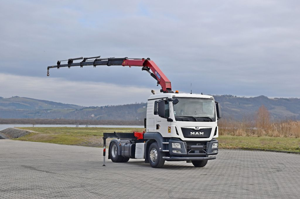MAN TGS 18.500 Sattelzugmaschine + KRAN/FUNK - Vilcējs: foto 2 MAN TGS 18.500 Sattelzugmaschine + KRAN/FUNK - Vilcējs: foto 2