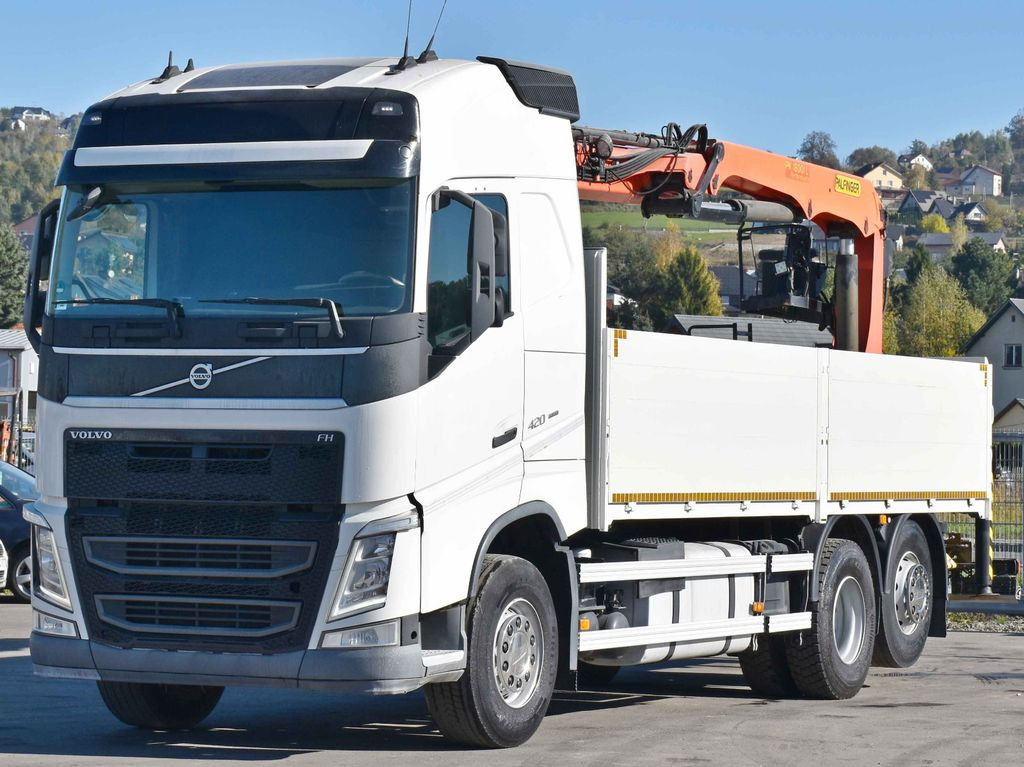 Volvo FH 420 Pritsche 6,60m * PK 18001 L* TOPZUSTAND - Kravas auto ar manipulatoru, Bortu kravas automašīna/ Platforma: foto 4 Volvo FH 420 Pritsche 6,60m * PK 18001 L* TOPZUSTAND - Kravas auto ar manipulatoru, Bortu kravas automašīna/ Platforma: foto 4