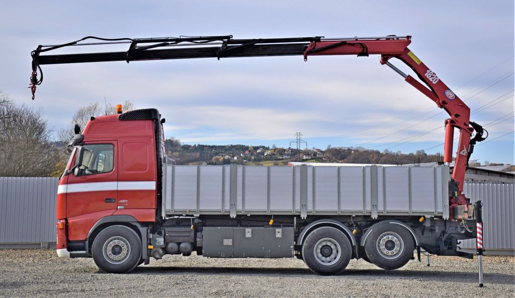 Volvo FH 480 Kipper 6,20m + HMF 1823 K3 + FUNK Volvo FH 480 Kipper 6,20m + HMF 1823 K3 + FUNK - Kravas auto ar manipulatoru, Kravas automašīna pašizgāzējs: foto 5 Volvo FH 480 Kipper 6,20m + HMF 1823 K3 + FUNK Volvo FH 480 Kipper 6,20m + HMF 1823 K3 + FUNK - Kravas auto ar manipulatoru, Kravas automašīna pašizgāzējs: foto 5