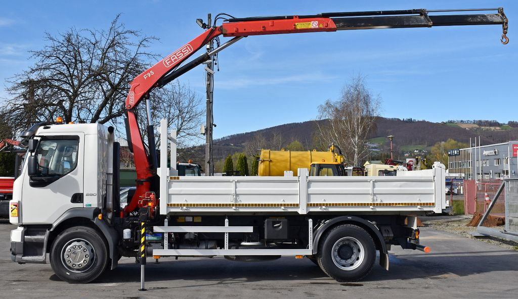 Volvo FL 290 KIPPER 4,90m * FASSI F95A.22 + FUNK * TOP - Kravas auto ar manipulatoru, Kravas automašīna pašizgāzējs: foto 5 Volvo FL 290 KIPPER 4,90m * FASSI F95A.22 + FUNK * TOP - Kravas auto ar manipulatoru, Kravas automašīna pašizgāzējs: foto 5