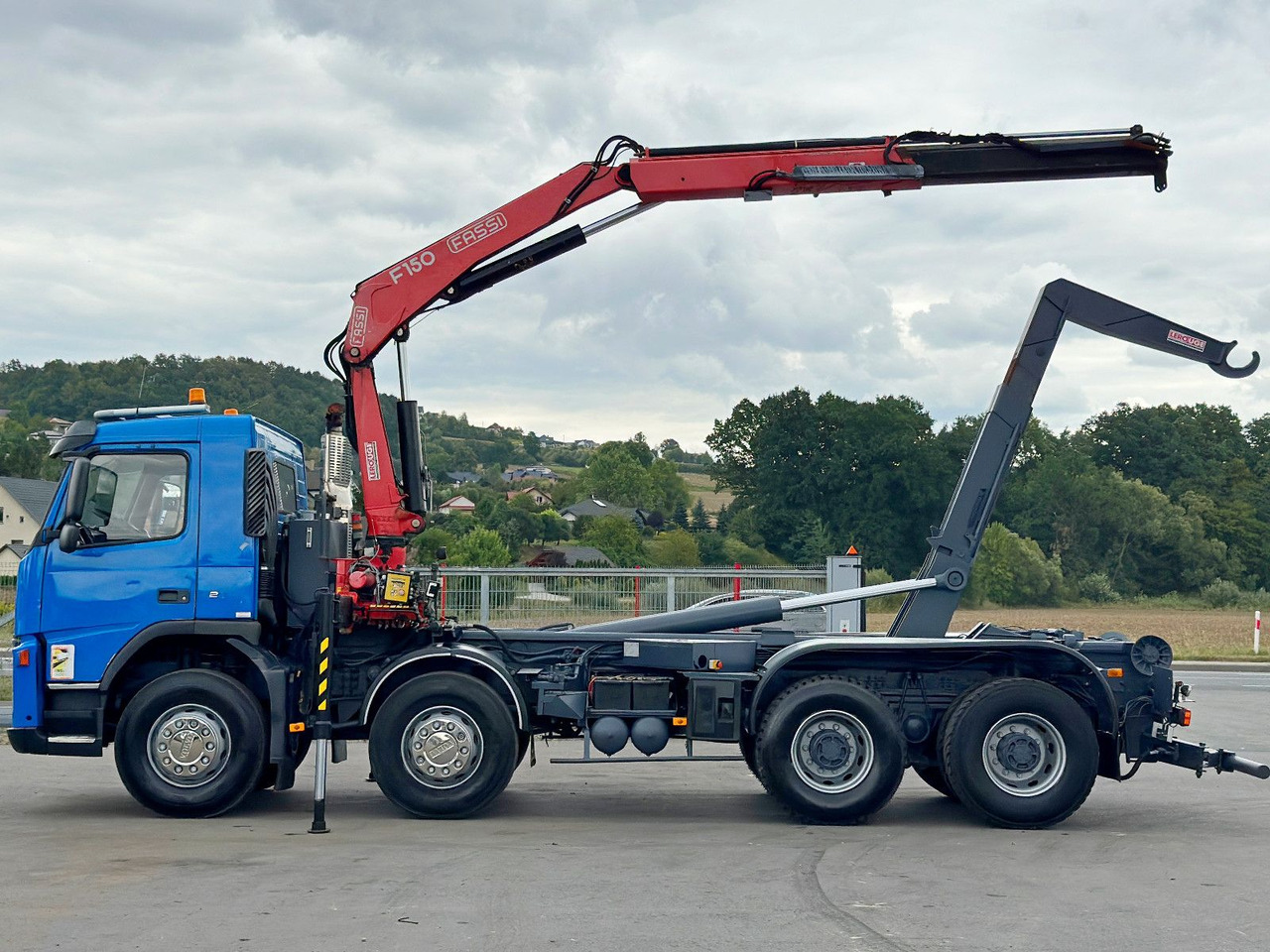 Volvo FM 12.420 * FASSI F150A.21 * 8x4 * TOP - Pacēlājs ar āķi, Kravas auto ar manipulatoru: foto 5 Volvo FM 12.420 * FASSI F150A.21 * 8x4 * TOP - Pacēlājs ar āķi, Kravas auto ar manipulatoru: foto 5