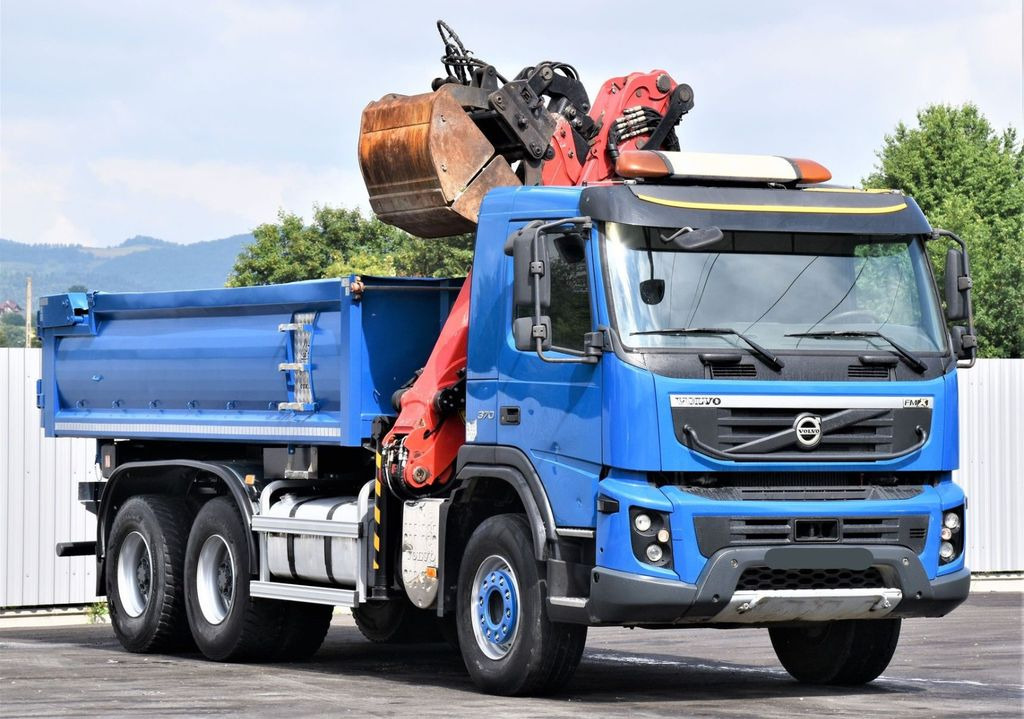 Volvo FMX 370 Kipper 4,90m *EPSILON Q150Z/FUNK*6x4 - Kravas auto ar manipulatoru, Kravas automašīna pašizgāzējs: foto 4 Volvo FMX 370 Kipper 4,90m *EPSILON Q150Z/FUNK*6x4 - Kravas auto ar manipulatoru, Kravas automašīna pašizgāzējs: foto 4