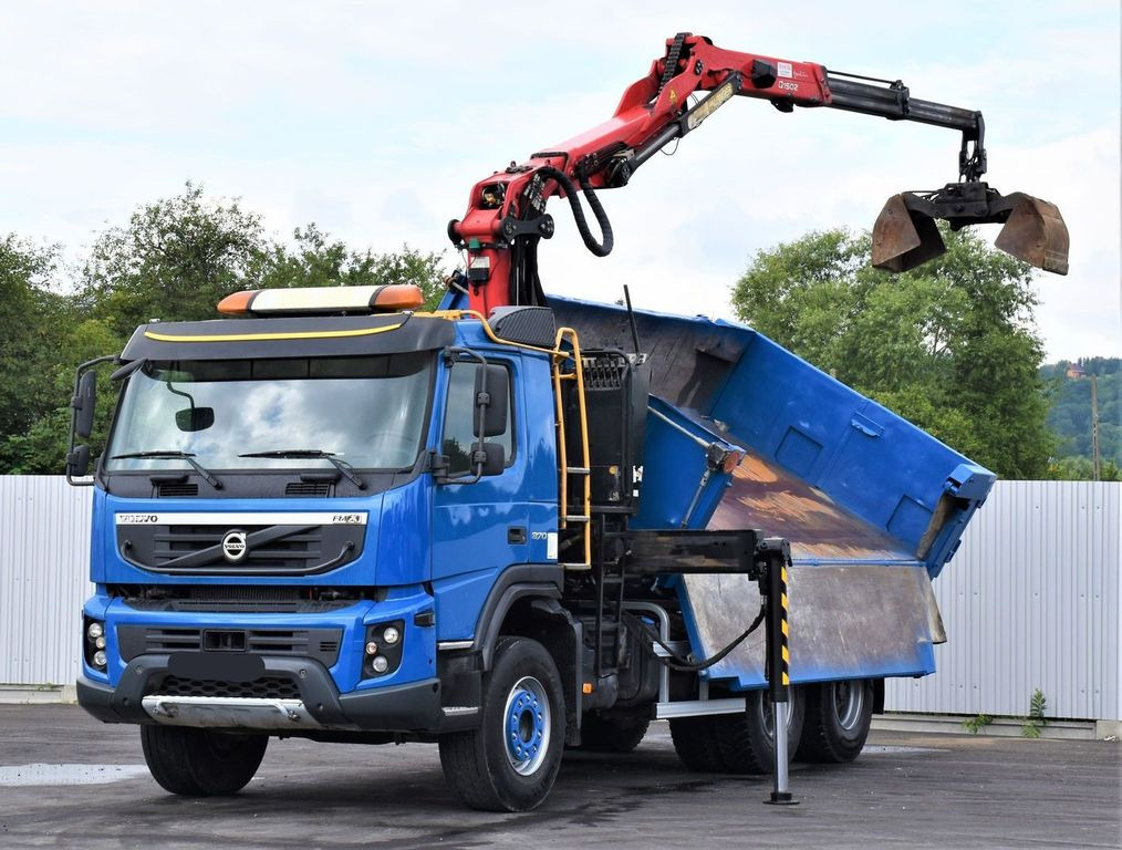 Volvo FMX 370 Kipper 4,90m *EPSILON Q150Z/FUNK*6x4 - Kravas automašīna pašizgāzējs, Kravas auto ar manipulatoru: foto 3 Volvo FMX 370 Kipper 4,90m *EPSILON Q150Z/FUNK*6x4 - Kravas automašīna pašizgāzējs, Kravas auto ar manipulatoru: foto 3