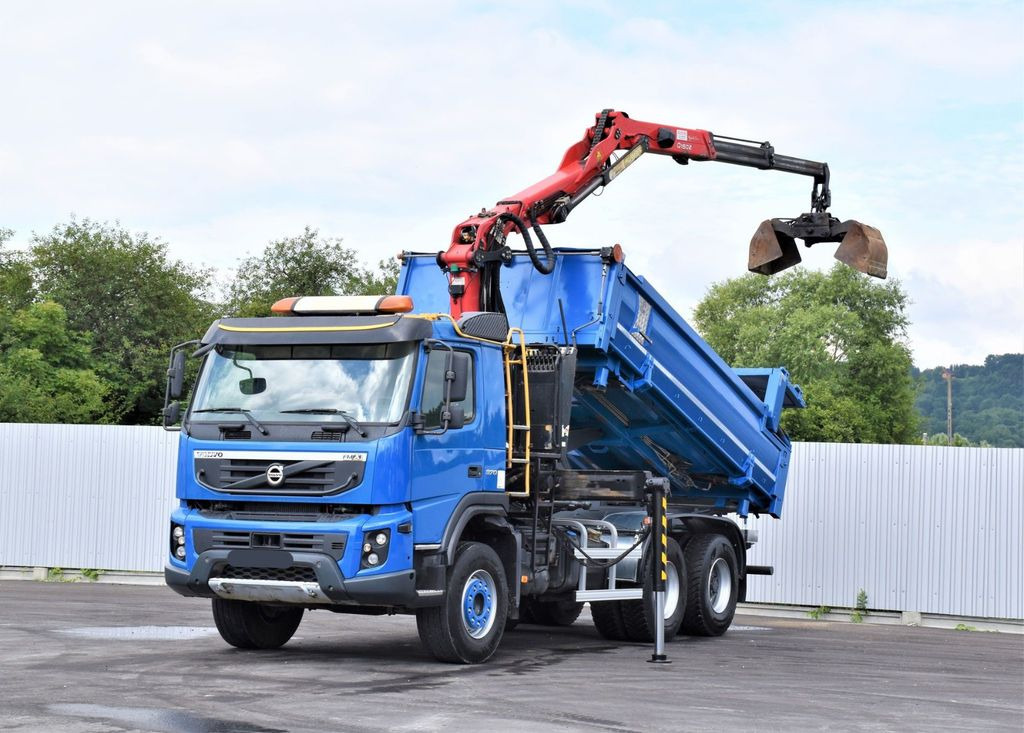 Volvo FMX 370 Kipper 4,90m *EPSILON Q150Z/FUNK*6x4 - Kravas automašīna pašizgāzējs, Kravas auto ar manipulatoru: foto 2 Volvo FMX 370 Kipper 4,90m *EPSILON Q150Z/FUNK*6x4 - Kravas automašīna pašizgāzējs, Kravas auto ar manipulatoru: foto 2
