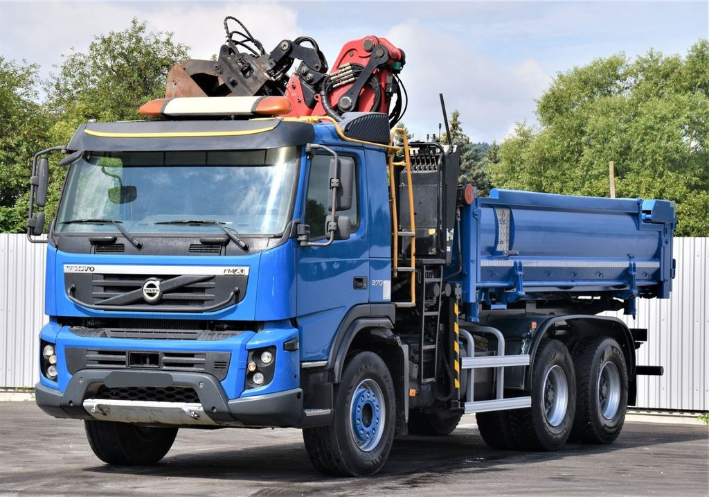 Volvo FMX 370 Kipper 4,90m *EPSILON Q150Z/FUNK*6x4 - Kravas automašīna pašizgāzējs, Kravas auto ar manipulatoru: foto 5 Volvo FMX 370 Kipper 4,90m *EPSILON Q150Z/FUNK*6x4 - Kravas automašīna pašizgāzējs, Kravas auto ar manipulatoru: foto 5