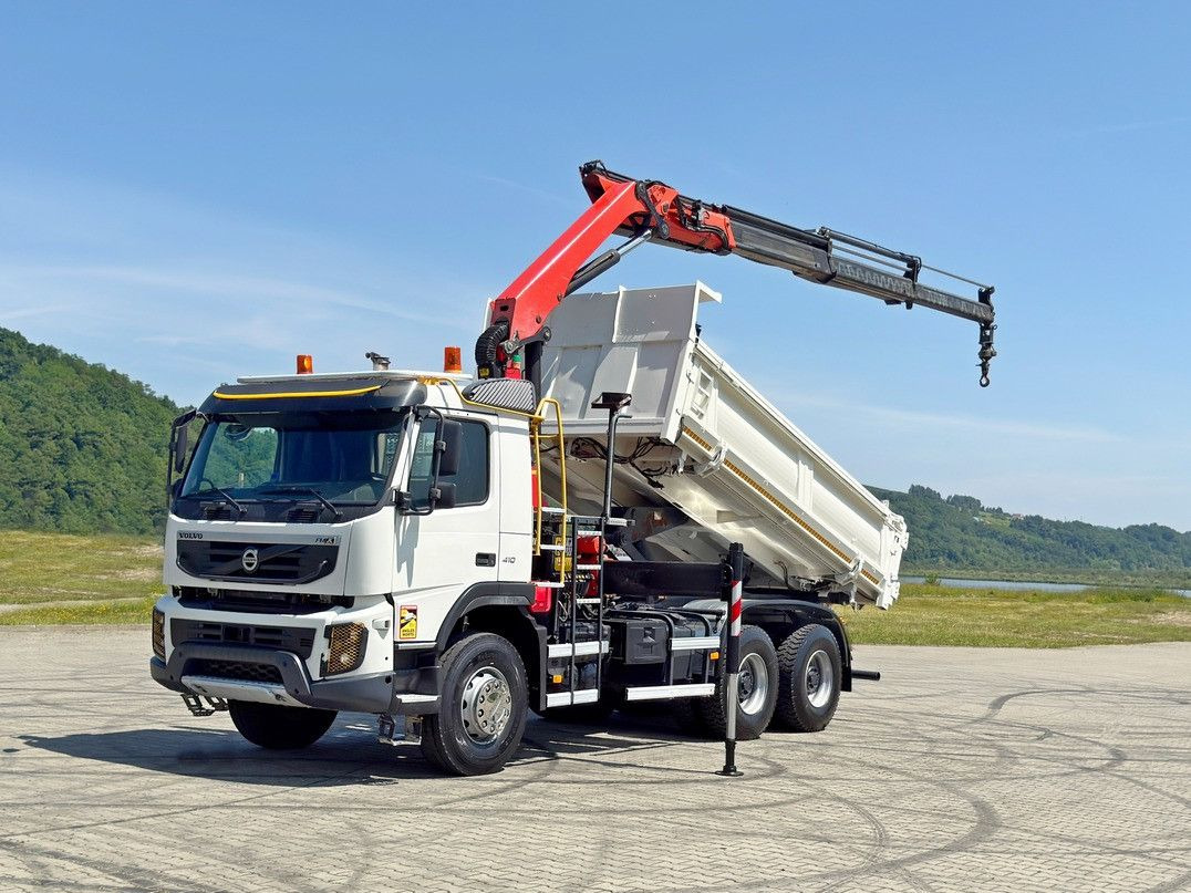 Volvo FMX 410 Kipper 4,70m *PK 14002-EH B/FUNK *6x4 - Kravas automašīna pašizgāzējs: foto 2 Volvo FMX 410 Kipper 4,70m *PK 14002-EH B/FUNK *6x4 - Kravas automašīna pašizgāzējs: foto 2
