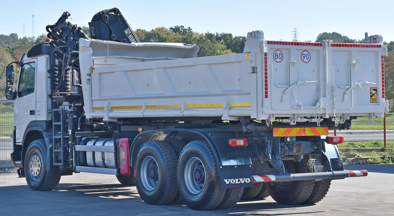 Kravas automašīna pašizgāzējs Volvo FMX 410 Kipper 5,20m*HIAB 122 D-4 HIDUO/FUNK*6x4: foto 8