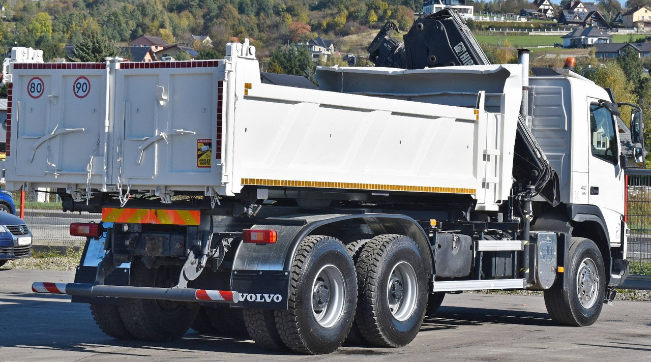 Kravas automašīna pašizgāzējs Volvo FMX 410 Kipper 5,20m*HIAB 122 D-4 HIDUO/FUNK*6x4: foto 7