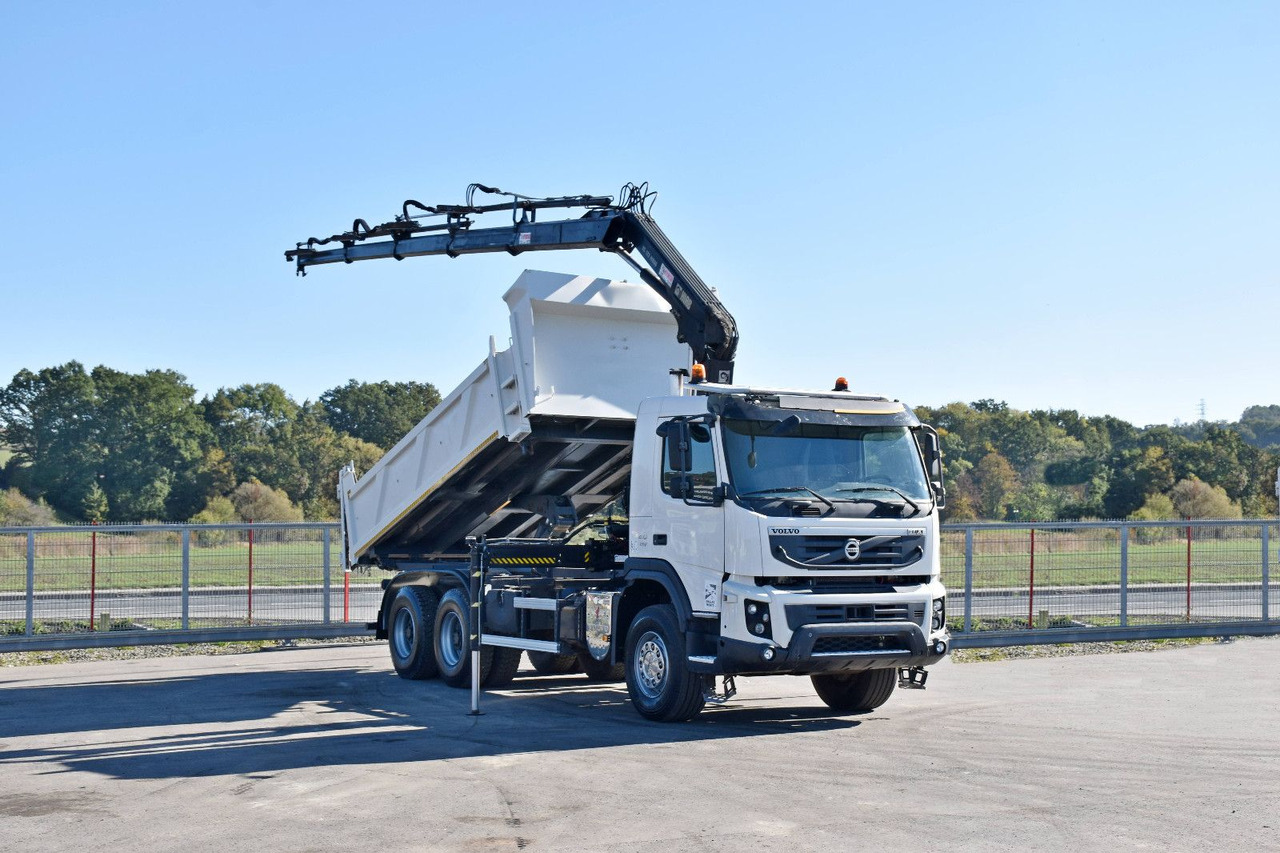 Volvo FMX 410 Kipper 5,20m*HIAB 122 D-4 HIDUO/FUNK*6x4 - Kravas auto ar manipulatoru: foto 2 Volvo FMX 410 Kipper 5,20m*HIAB 122 D-4 HIDUO/FUNK*6x4 - Kravas auto ar manipulatoru: foto 2