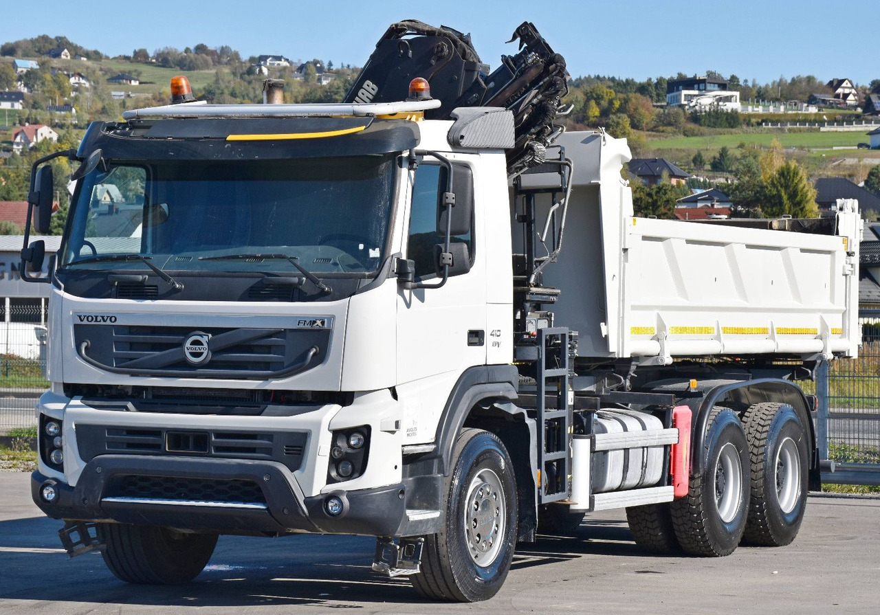 Volvo FMX 410 Kipper 5,20m*HIAB 122 D-4 HIDUO/FUNK*6x4 - Kravas automašīna pašizgāzējs: foto 5 Volvo FMX 410 Kipper 5,20m*HIAB 122 D-4 HIDUO/FUNK*6x4 - Kravas automašīna pašizgāzējs: foto 5
