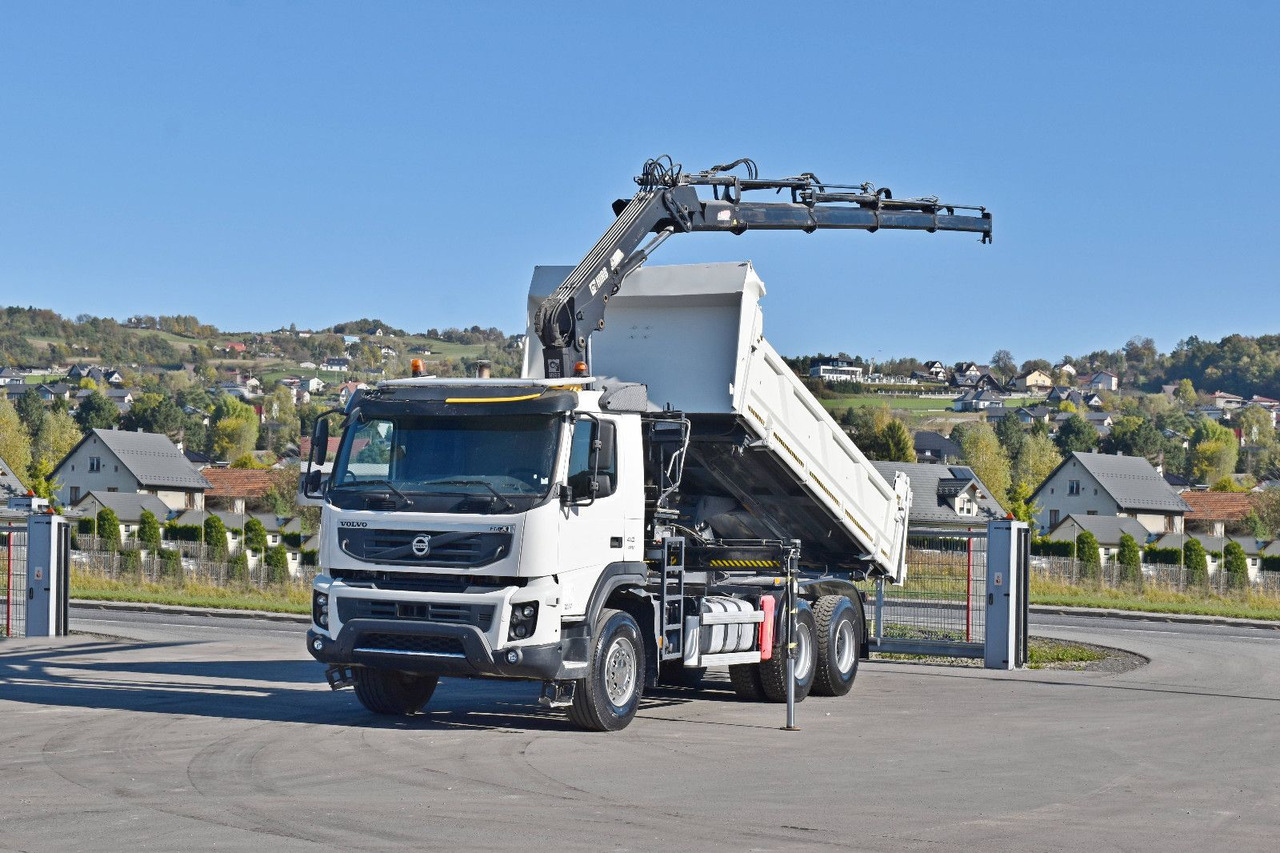 Volvo FMX 410 Kipper 5,20m*HIAB 122 D-4 HIDUO/FUNK*6x4 - Kravas automašīna pašizgāzējs: foto 2 Volvo FMX 410 Kipper 5,20m*HIAB 122 D-4 HIDUO/FUNK*6x4 - Kravas automašīna pašizgāzējs: foto 2