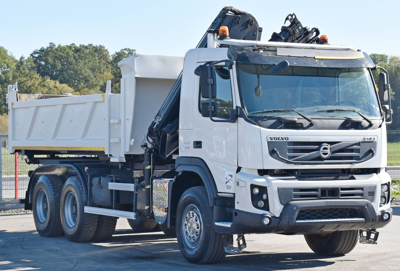 Volvo FMX 410 Kipper 5,20m*HIAB 122 D-4 HIDUO/FUNK*6x4 - Kravas auto ar manipulatoru: foto 4 Volvo FMX 410 Kipper 5,20m*HIAB 122 D-4 HIDUO/FUNK*6x4 - Kravas auto ar manipulatoru: foto 4