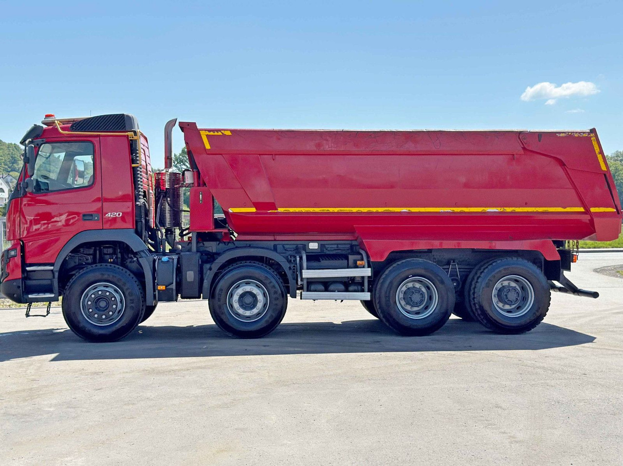 Volvo FMX 420 Kipper * TOPZUSTAND / 8x4 ! - Kravas automašīna pašizgāzējs: foto 5 Volvo FMX 420 Kipper * TOPZUSTAND / 8x4 ! - Kravas automašīna pašizgāzējs: foto 5