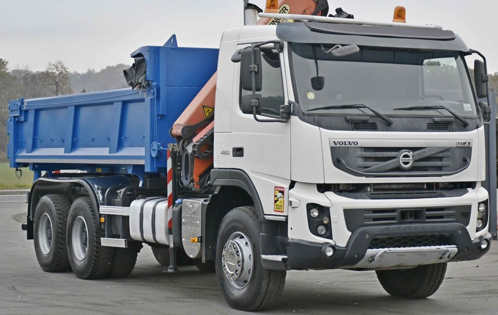 Volvo FMX 450 Kipper 5,10m *PK 14002-EH B/FUNK *6x4 - Kravas automašīna pašizgāzējs: foto 4 Volvo FMX 450 Kipper 5,10m *PK 14002-EH B/FUNK *6x4 - Kravas automašīna pašizgāzējs: foto 4