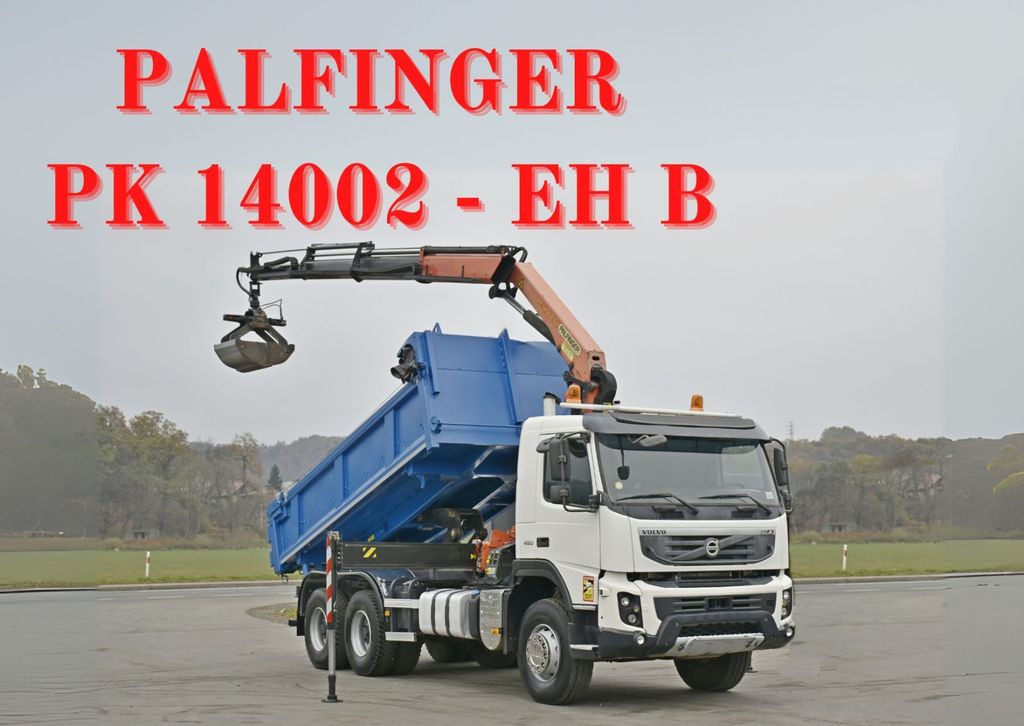 Volvo FMX 450 Kipper 5,10m *PK 14002-EH B/FUNK *6x4 - Kravas automašīna pašizgāzējs: foto 1 Volvo FMX 450 Kipper 5,10m *PK 14002-EH B/FUNK *6x4 - Kravas automašīna pašizgāzējs: foto 1