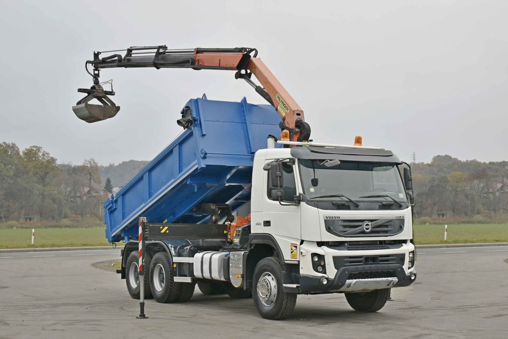 Volvo FMX 450 Kipper 5,10m *PK 14002-EH B/FUNK *6x4 - Kravas auto ar manipulatoru, Kravas automašīna pašizgāzējs: foto 2 Volvo FMX 450 Kipper 5,10m *PK 14002-EH B/FUNK *6x4 - Kravas auto ar manipulatoru, Kravas automašīna pašizgāzējs: foto 2