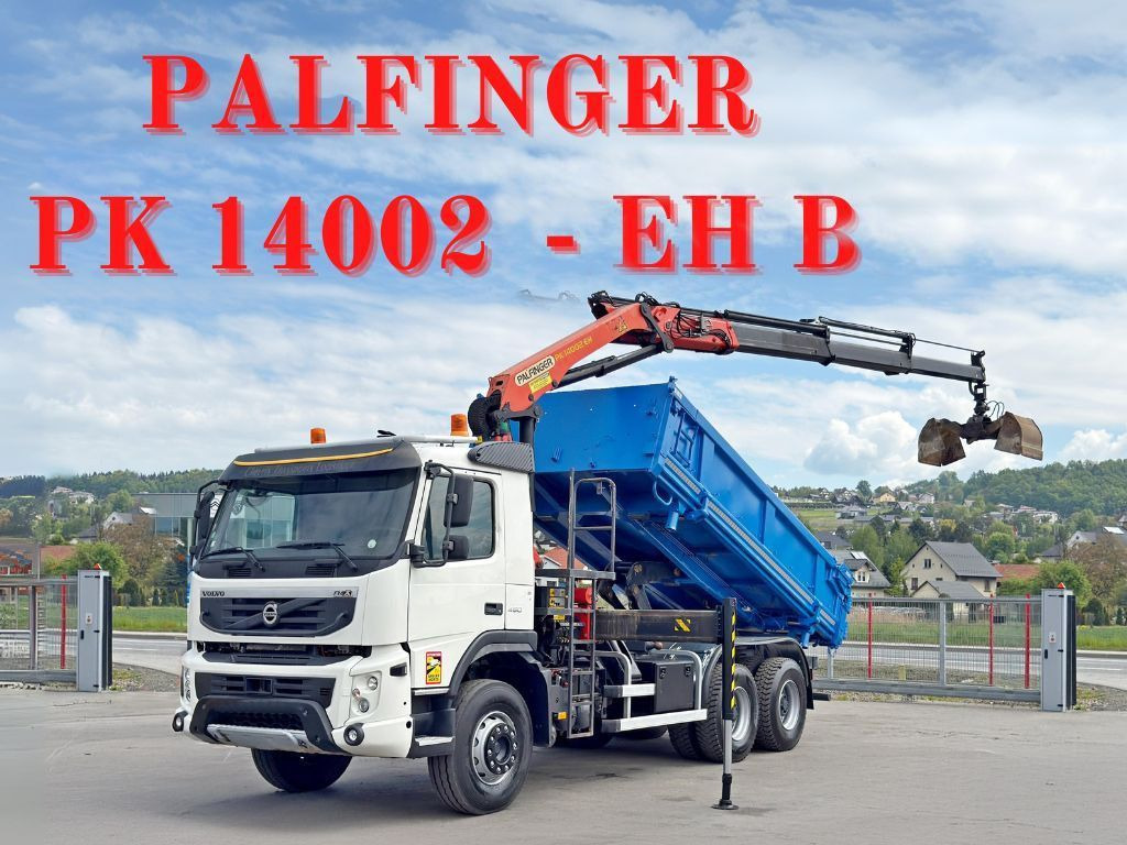 Volvo FMX 450 Kipper 5,15m * PK 14002-EH B * 6x4 * TOP - Kravas auto ar manipulatoru: foto 1 Volvo FMX 450 Kipper 5,15m * PK 14002-EH B * 6x4 * TOP - Kravas auto ar manipulatoru: foto 1
