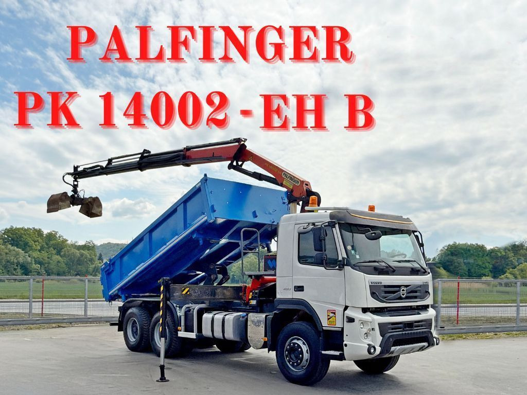Volvo FMX 450 Kipper 5,15m * PK 14002-EH B * 6x4 * TOP - Kravas automašīna pašizgāzējs: foto 1 Volvo FMX 450 Kipper 5,15m * PK 14002-EH B * 6x4 * TOP - Kravas automašīna pašizgāzējs: foto 1