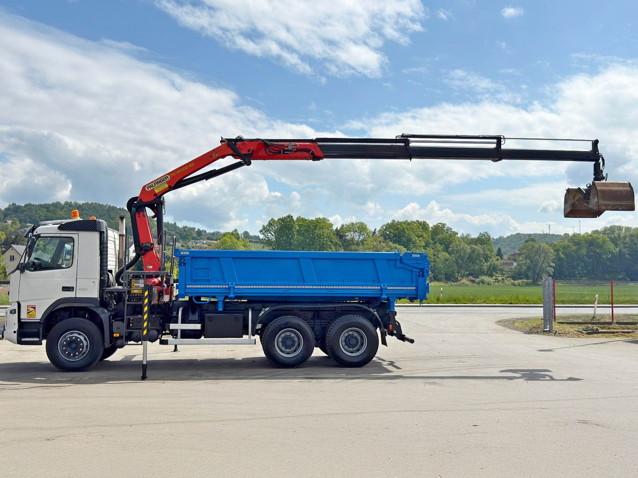 Kravas auto ar manipulatoru Volvo FMX 450 Kipper 5,15m * PK 14002-EH B * 6x4 * TOP: foto 6