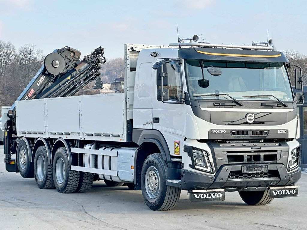 Volvo FMX 460 HIAB X - HIPRO 302 EP - 5 + FUNK/ 8x4 - Kravas auto ar manipulatoru, Bortu kravas automašīna/ Platforma: foto 4 Volvo FMX 460 HIAB X - HIPRO 302 EP - 5 + FUNK/ 8x4 - Kravas auto ar manipulatoru, Bortu kravas automašīna/ Platforma: foto 4
